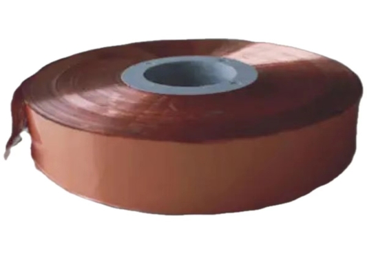 Cu 0.1mm Natural Copper Tape Copolymer เคลือบ EAA 0.05 Mm