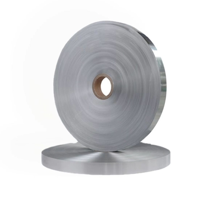 Alu 0.3mm Copolymer Coated Aluminium Tape Semi Conductive EAA 0.05 Mm