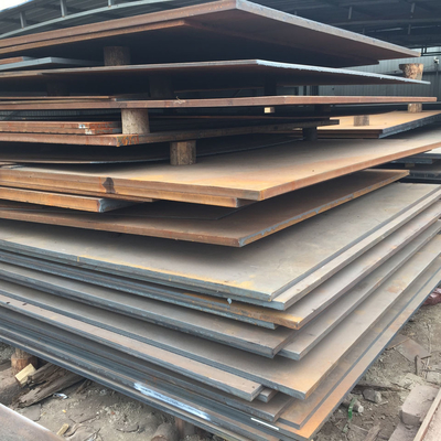 แผ่นเหล็ก Corten B รีดร้อนทนต่อสภาพอากาศ AiSi สำหรับตู้คอนเทนเนอร์