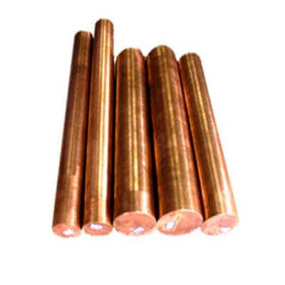 Dia 3mm-500mm แท่งทองแดงบริสุทธิ์ TISCO C10200 C11000 Copper Bar