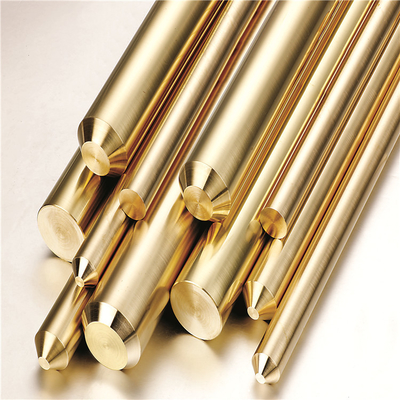 ASTM B16 C36000 ทองแดงแท่งกลมแท่งทองเหลืองตัดฟรีสำหรับอุตสาหกรรม
