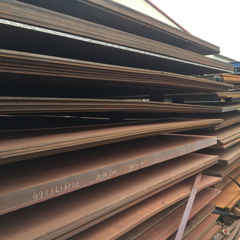 แผ่นเหล็ก Corten B รีดร้อนทนต่อสภาพอากาศ AiSi สำหรับตู้คอนเทนเนอร์